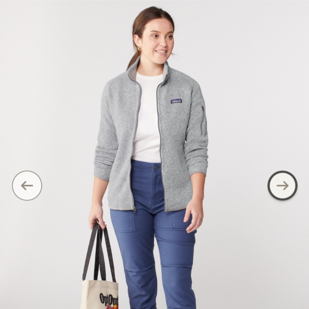 Patagonia women's better sweater fleece jacket